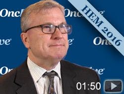 Dr. John Leonard on Treatment Options for Relapsed Follicular Lymphoma