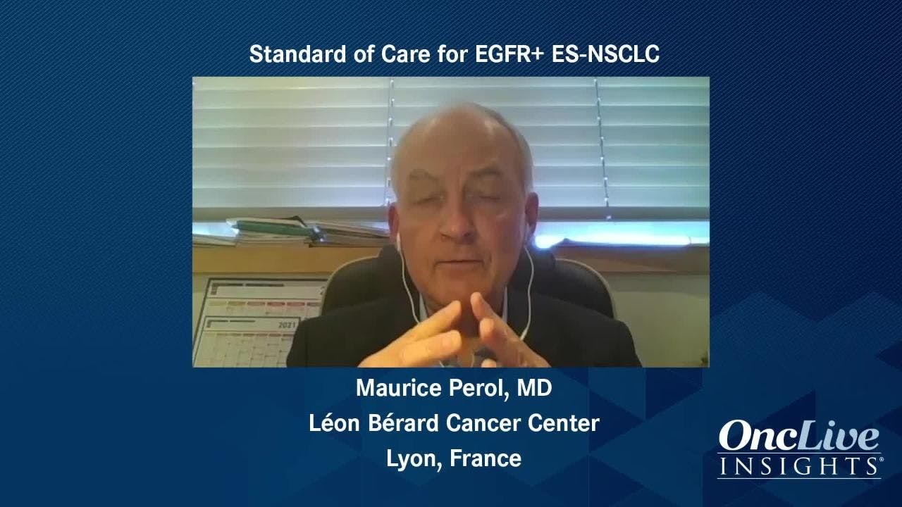 Standard of Care for EGFR+ ES-NSCLC