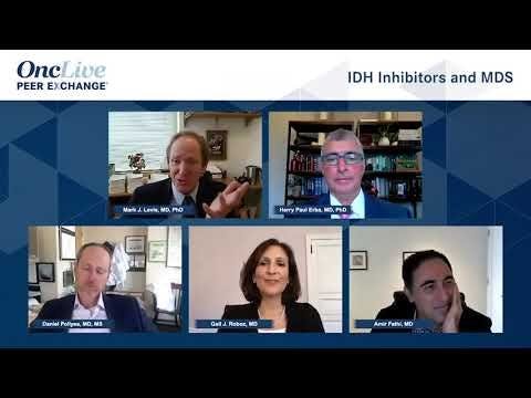 IDH Inhibitors and MDS