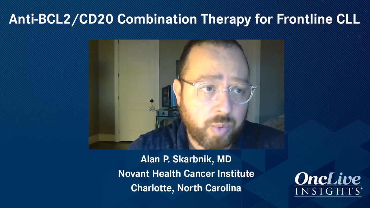 Anti-BCL2/CD20 Combination Therapy for Frontline CLL