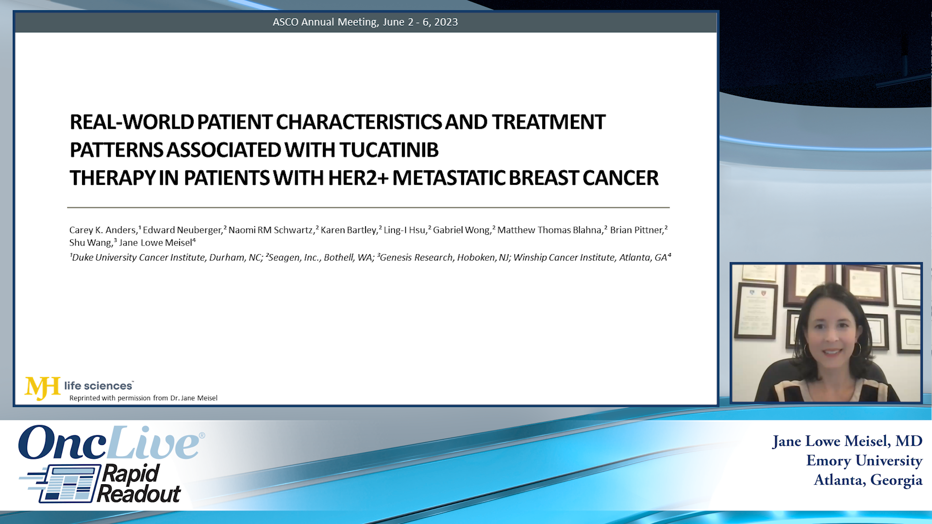 Real-World Patient Characteristics and Treatment Patterns Associated With Tucatinib Therapy in Patients With HER2+ Metastatic Breast Cancer