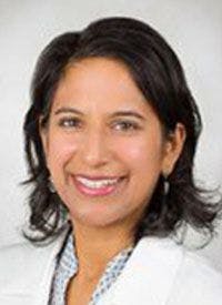 Jyoti S. Mayadev, MD, associate professor of Radiation Medicine and Applied Sciences, director of Gynecologic Brachytherapy and chief of Gynecology Oncology Radiation Services at University of California, San Diego Health