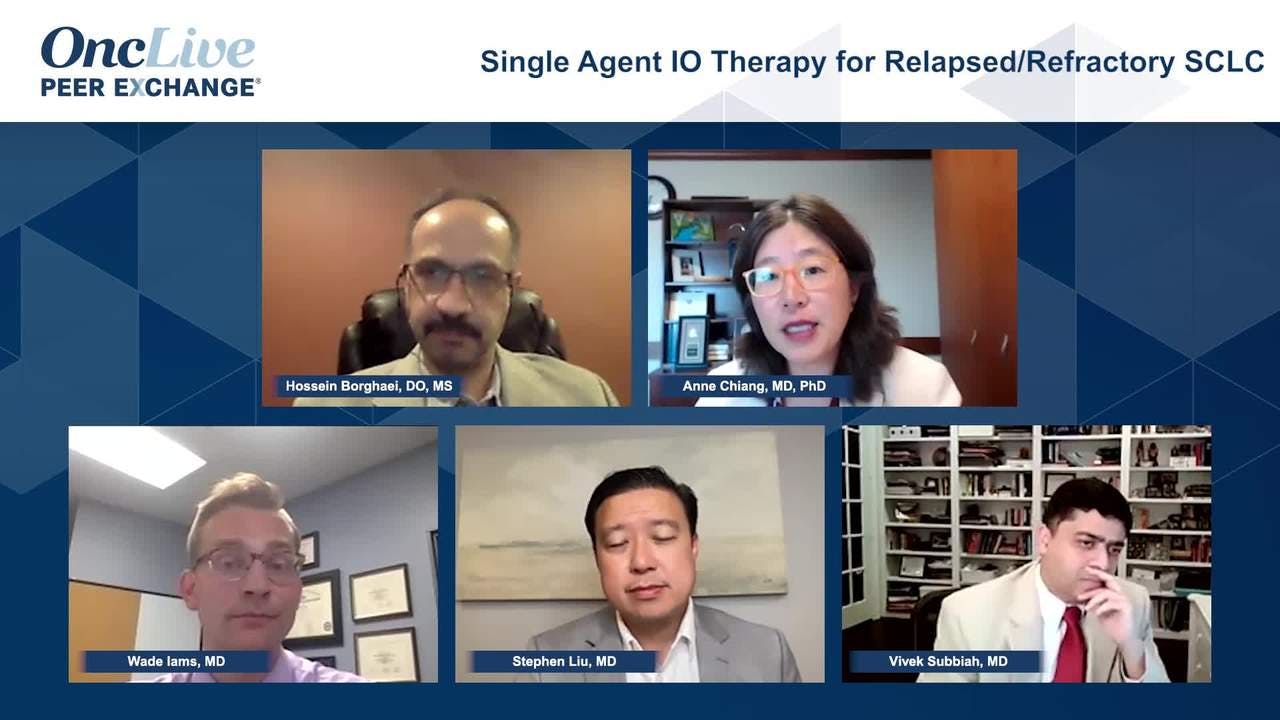 Single Agent I/O Therapy for Relapsed/Refractory