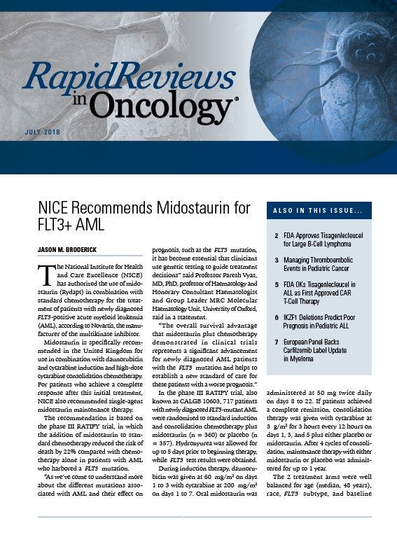 Rapid Reviews in Oncology®