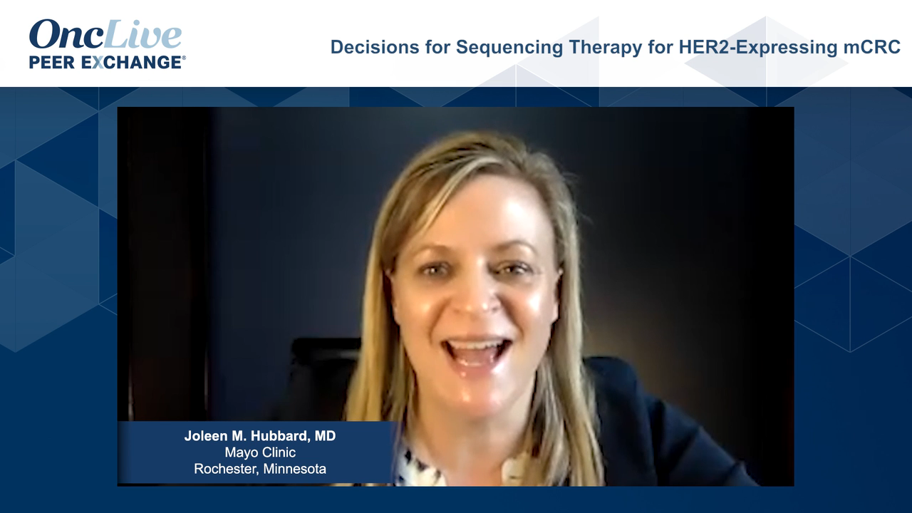 Decisions for Sequencing Therapy for HER2-Expressing mCRC
