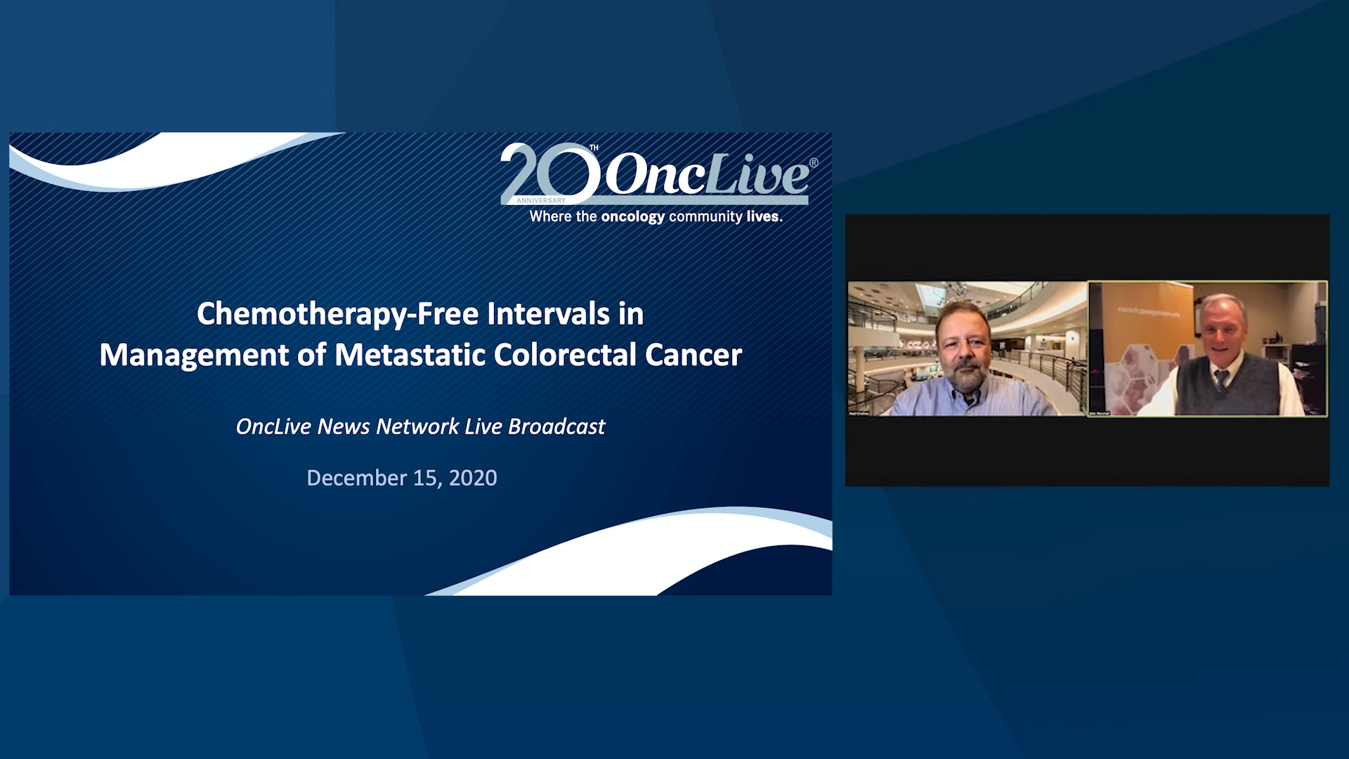 Chemotherapy-Free Intervals in Management of Metastatic Colorectal Cancer