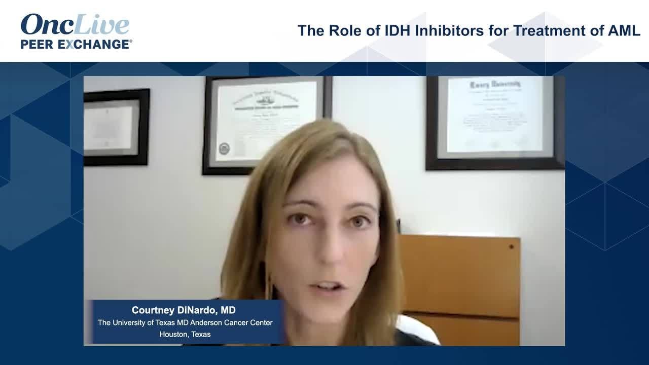 The Role of IDH Inhibitors for Treatment of AML 