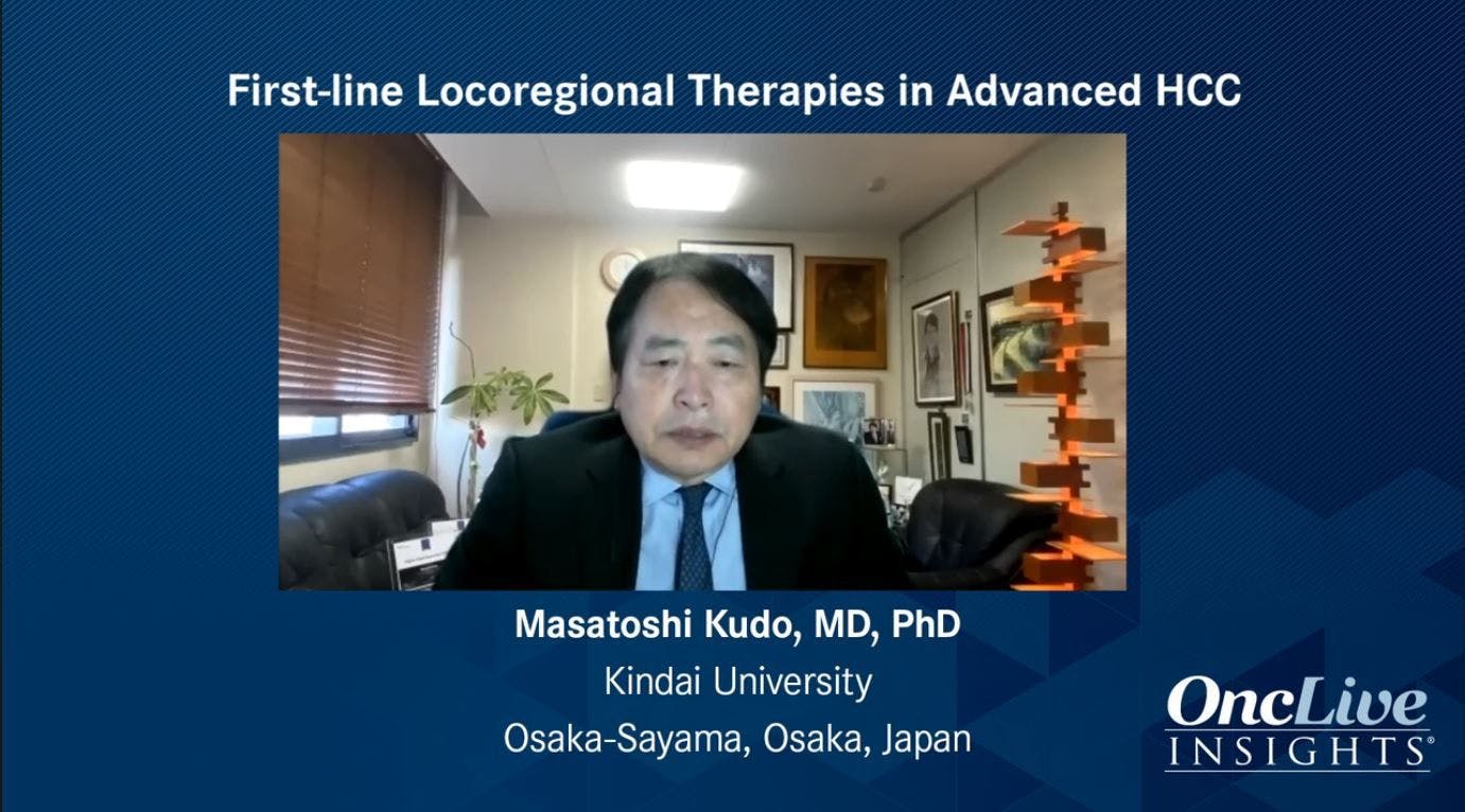First-line Locoregional Therapies in Advanced HCC