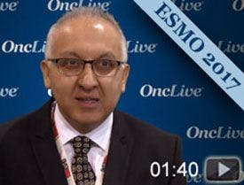 Dr. Mirza on Niraparib Plus Bevacizumab Combo in Ovarian Cancer